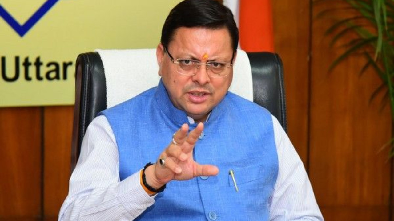 CM Pushkar Singh Dhami