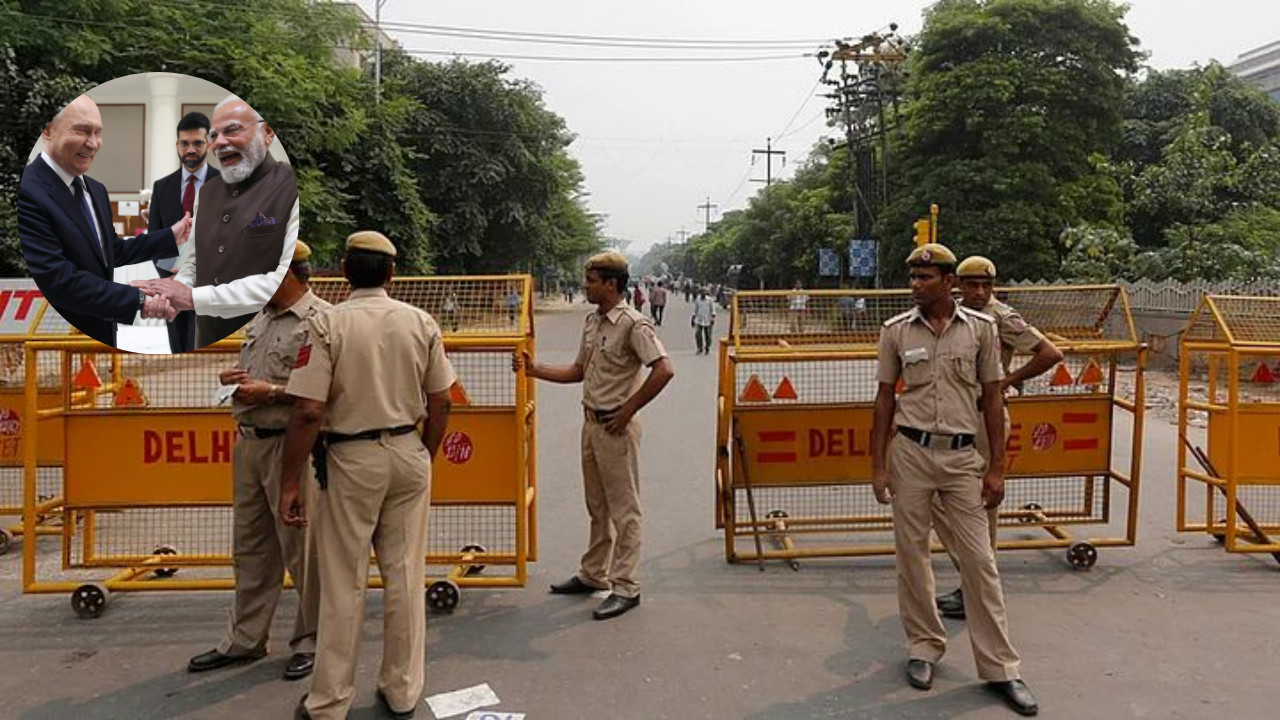 Delhi Traffic Advisory Issued Major Diversions and No Parking Zones Amid Vladimir Putin’s Visit