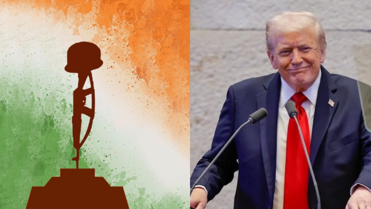 Donald Trump in the Israeli Parliament