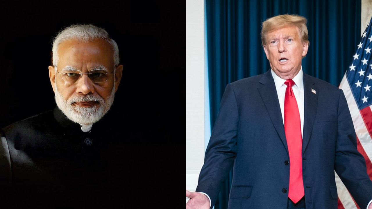 India gave a befitting reply to Trump's claim 
