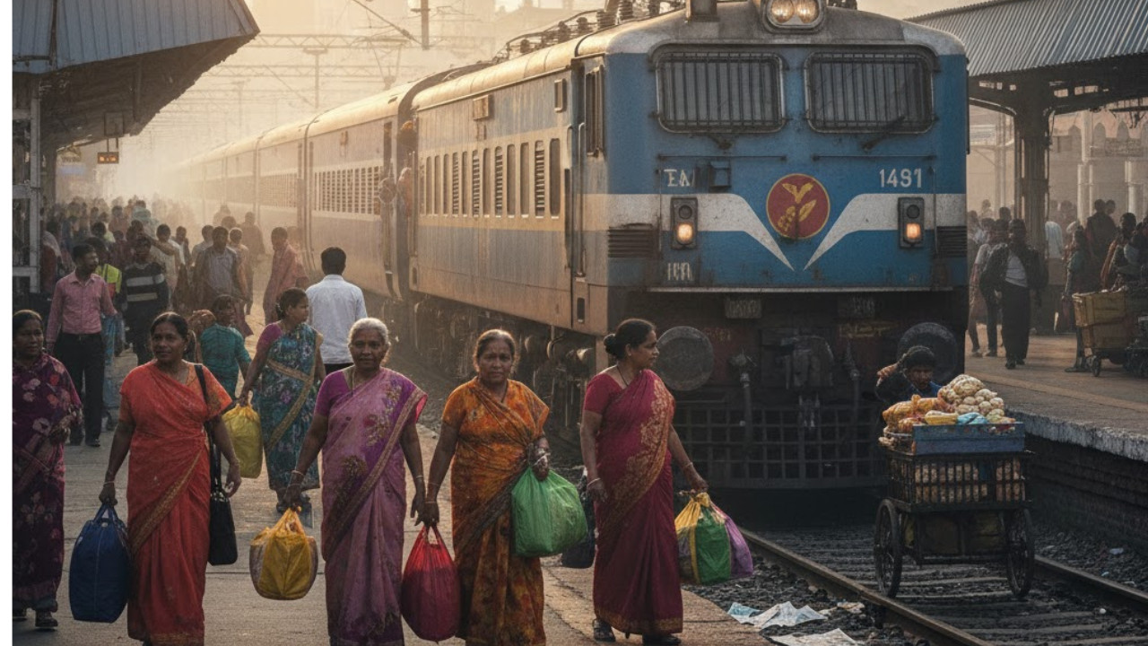 Indian Railway Concept Image