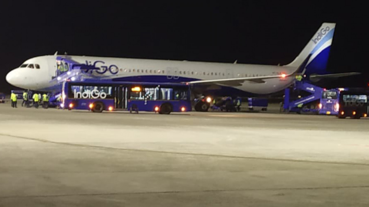 Indigo flight bomb threat