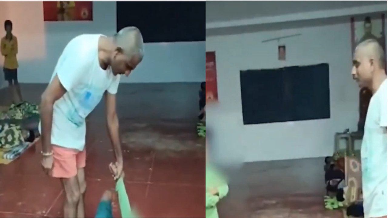 Karnataka teacher Viral Video