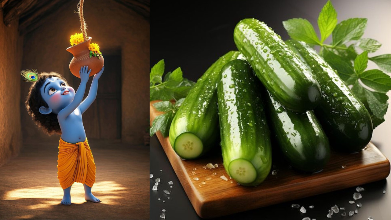 Laddu Gopal cucumber tradition