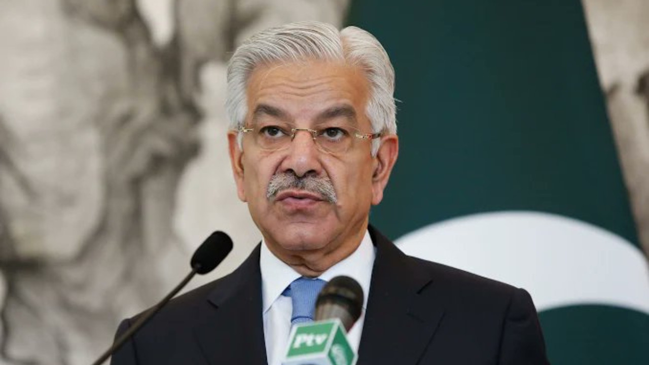 Pakistani Defence Minister Khwaja Asif 