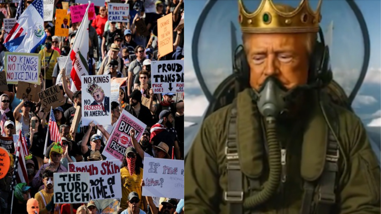 Trump No Kings demonstration