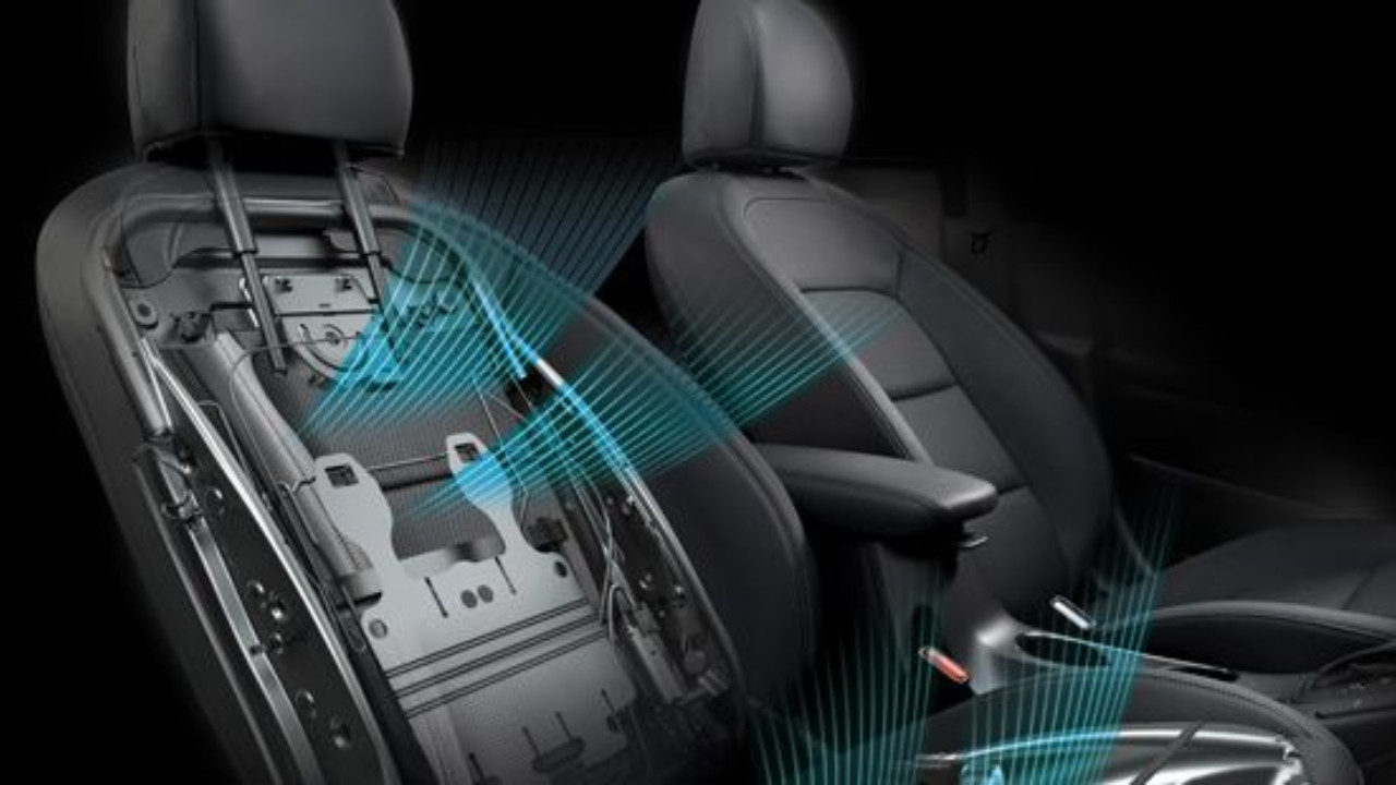 Ventilated car seates