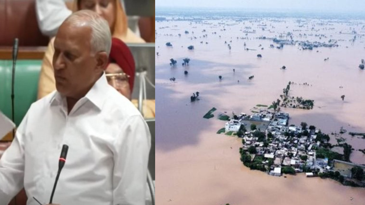 Water Resources Minister Barinder Kumar Goyal ON Punjab Flood