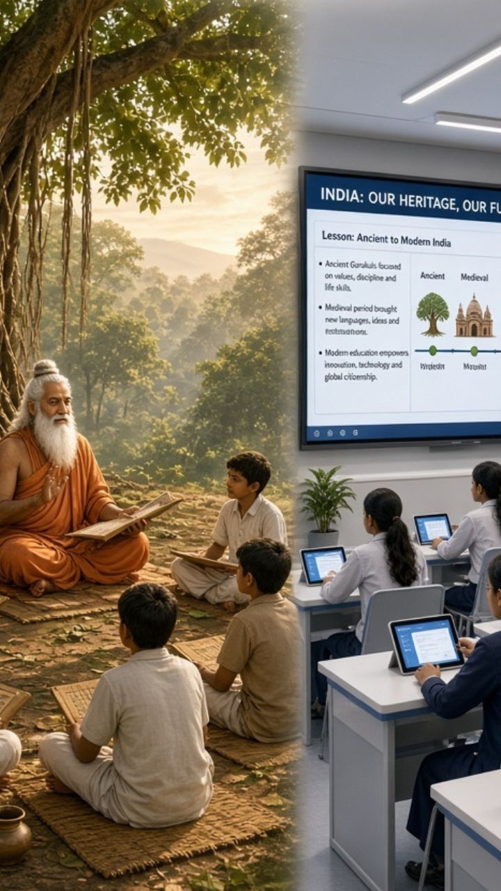 From Gurukul to Smart Classrooms How Education Has Changed in India
