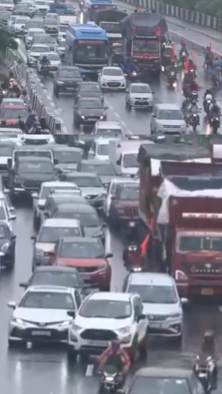 जलजमाव से बिगड़ा यातायात