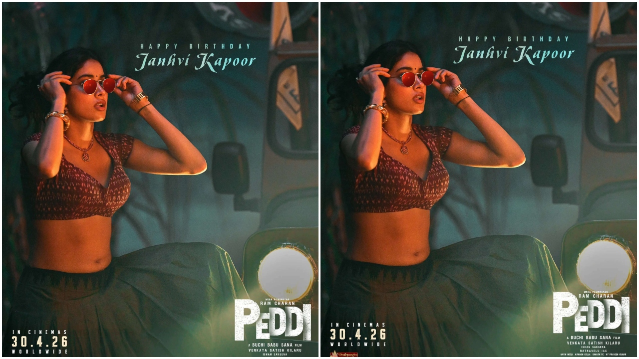 Janhvi Kapoor Look From Peddi -India Daily