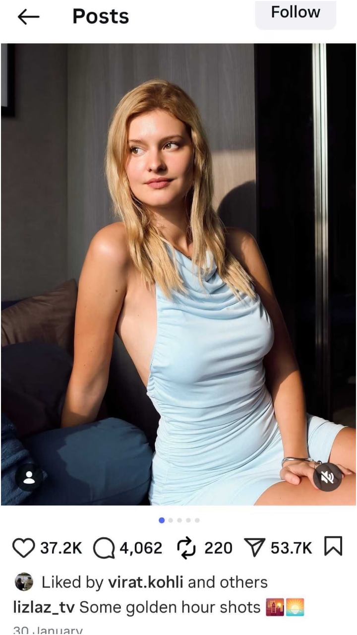 Virat Kohli Instagram -India Daily