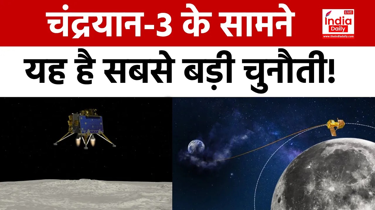 Chandrayaan-3 Landing : चंद्रयान-3 के सामने अब यह है सबसे बड़ी चुनौती